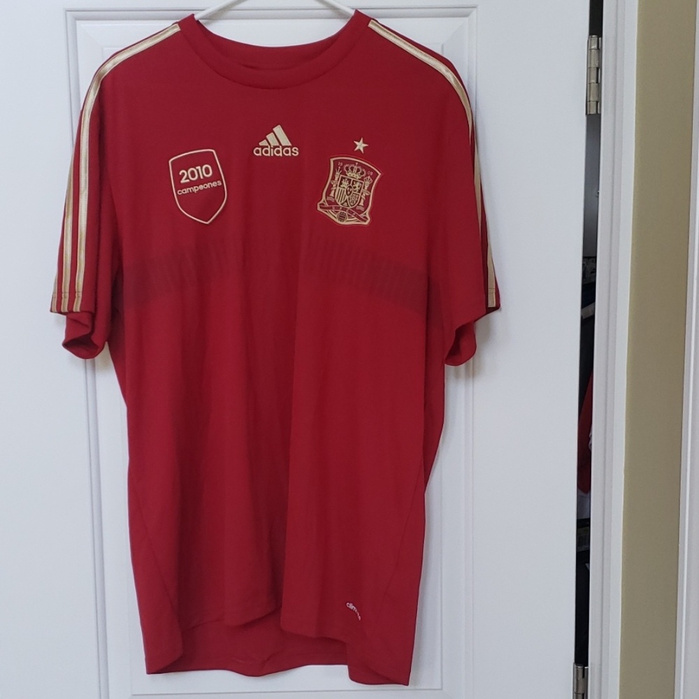 adidas Men's Spain Home Replica Tee Size XL